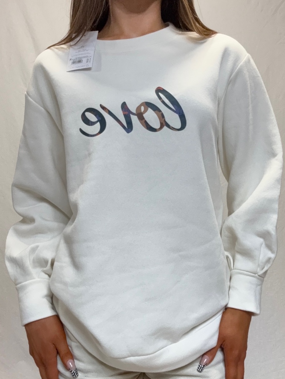 ingrid & Isabel “love” crewneck sweatshirt